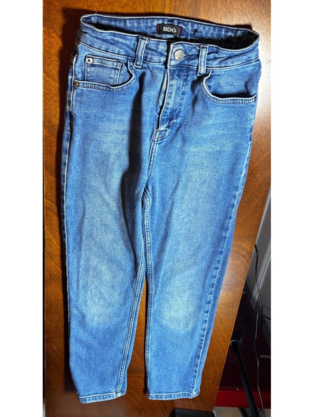 BDG Women’s Jeans Size 26W 26L Blue Skinny Ankle Stretch Denim (179)